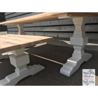 Kloostersalontafel Porto 80x140cm / 70x130cm